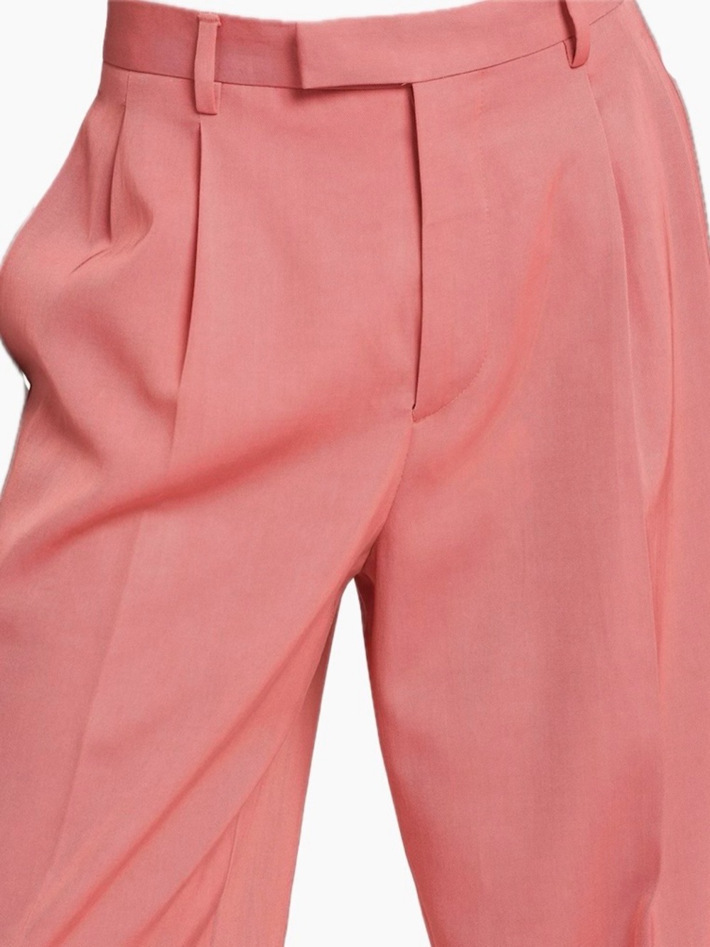 Versace Coral Pleated Trousers